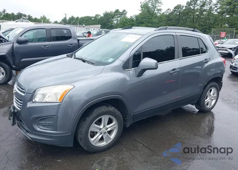 2015 Chevrolet Trax Lt из США, поврежденный, VIN KL7CJRSBXFB070919